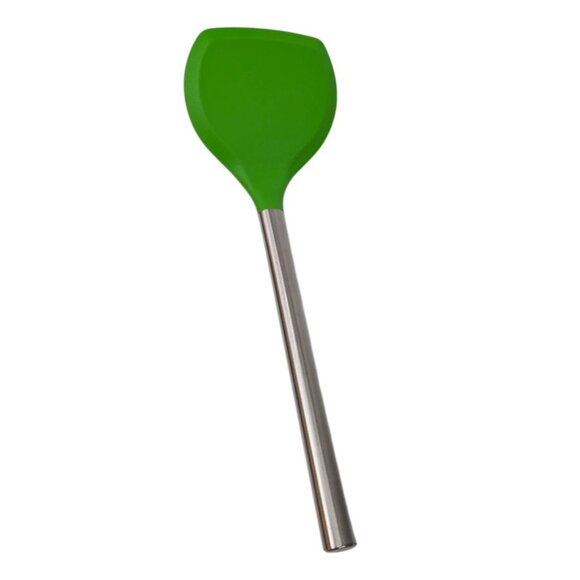 Raddish Kids Thanksgiving Twist Burger Flipper Green Silicon Steel Recipes Patch - Picture 6 of 12